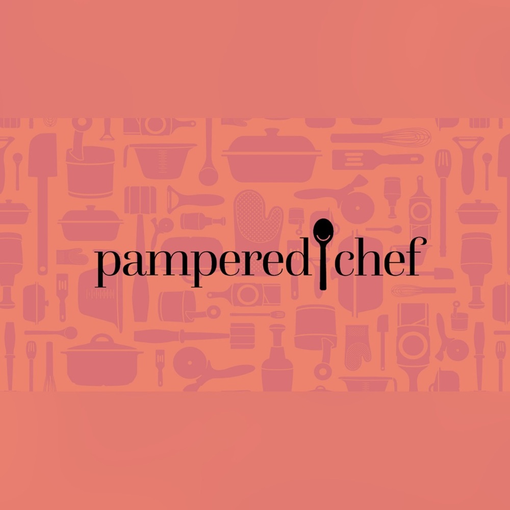 4 items-PamperedChef-Mix n’Chop, Hamburger/Slider Press, Herb Mill, Nourish Bowl